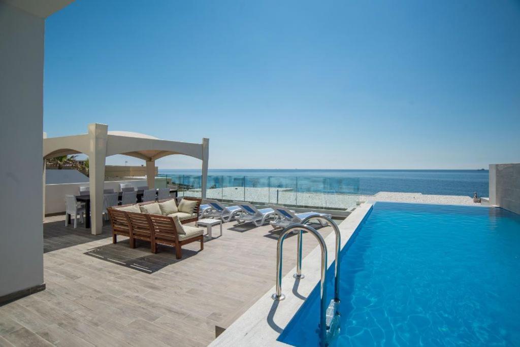 The Sea-Bank Villa Apartments Marsaskala Esterno foto